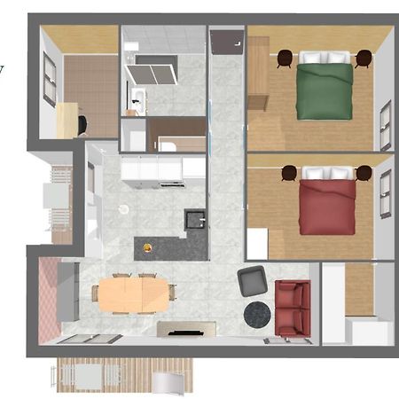 Homey Montaigne - New - A 1 Min A Pied Du Lac D'Annecy - 2 Balcons Prives - Appartement Avec 2 Chambres - Stationnement Gratuit Toute L'Annee Sauf En Ete - Juin A Aout Exterior photo